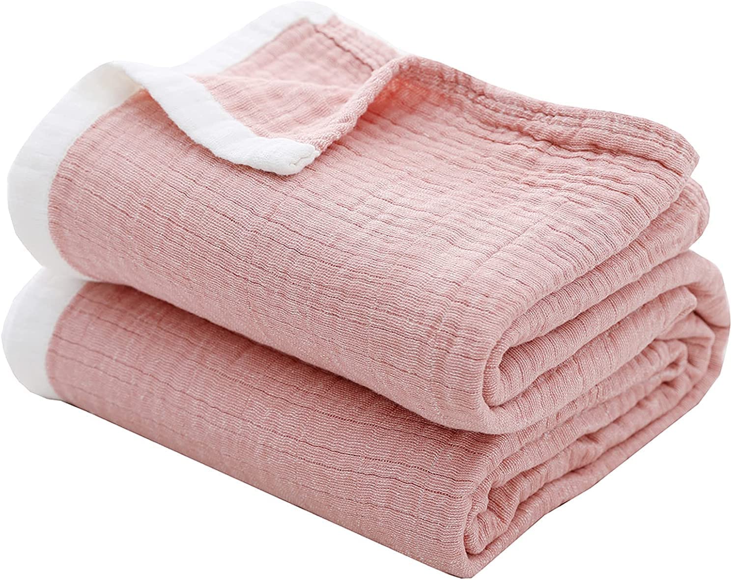 Cotton Muslin 4 Layer Twin Size Blanket 60 x 80 Pritchard s